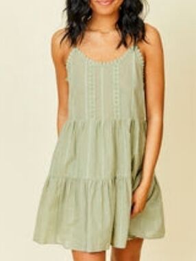 ALTAR'D STATE SUSIE DRESS WITH SPAGHETTI STRAPS